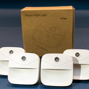Plug-In Night  LED Light (4-pack)